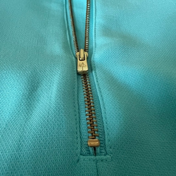 Lilly Pulitzer Women’s Sky Blue Mary Jane Lane Shift Dress with Cut Out - Picture 12 of 15